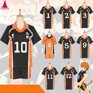 Anime Haikyuu Cosplay Costume Karasuno High School Volleyball Club Hinata Syouyou Kageyama Tobio