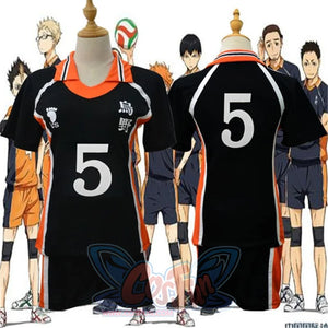 Anime Haikyuu Cosplay Costume Karasuno High School Volleyball Club Hinata Syouyou Kageyama Tobio