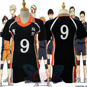 Anime Haikyuu Cosplay Costume Karasuno High School Volleyball Club Hinata Syouyou Kageyama Tobio