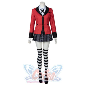 Anime Kakegurui Cosplay Yomotsuki Runa Costume Jk School Girls Uniform Mp005708 Costumes