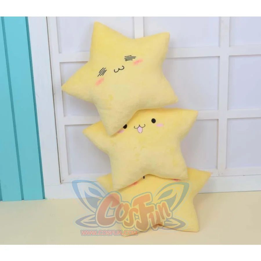 Anime Wish Lucky Cute Star Pillow Cushion Plush Doll Toy Gift