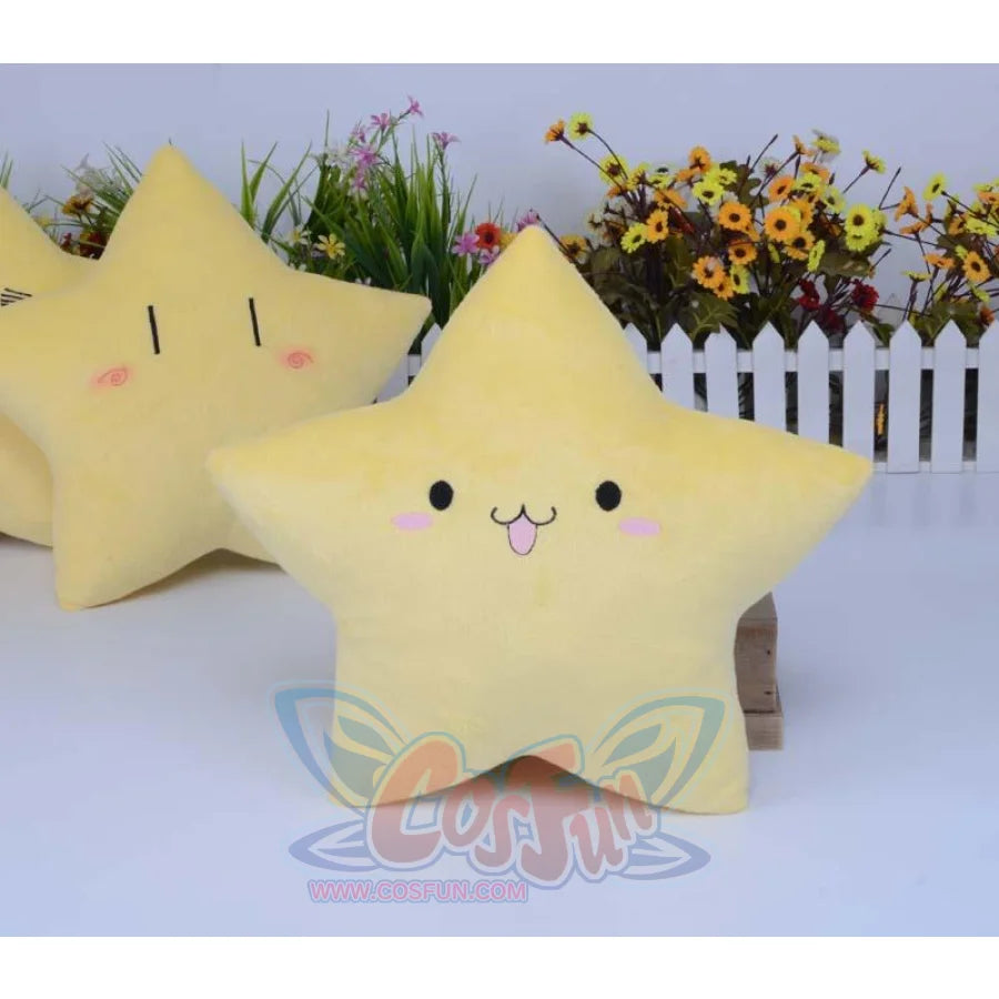 Anime Wish Lucky Cute Star Pillow Cushion Plush Doll Toy Gift