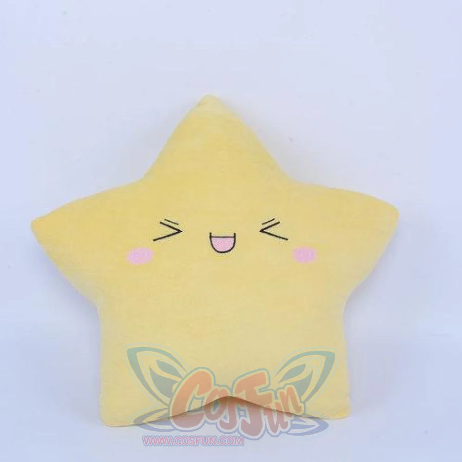 Anime Wish Lucky Cute Star Pillow Cushion Plush Doll Toy Gift Mei Meng Xing / Small