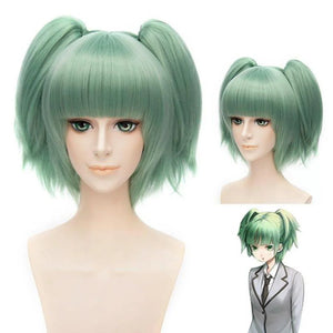 Assassination Classroom Kaede Kayano Cosplay Wig Pigtails Hair C00309 Wigs