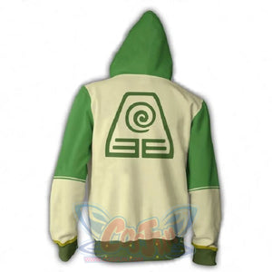 Avatar: The Last Airbender 3D Printed Polyester Zip Up Hoodie Hoodie