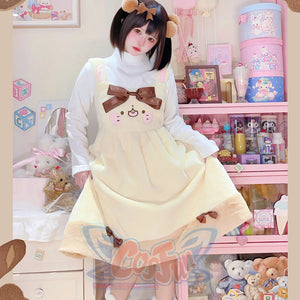 Sweet And Lovely Lolita Woolen Jumper Skirt