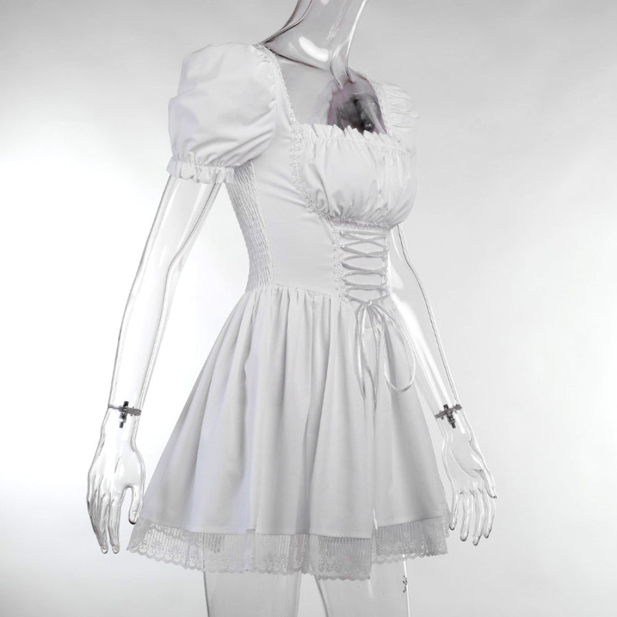 Royal Style Sweet High Waist Lolita Bubble Dress