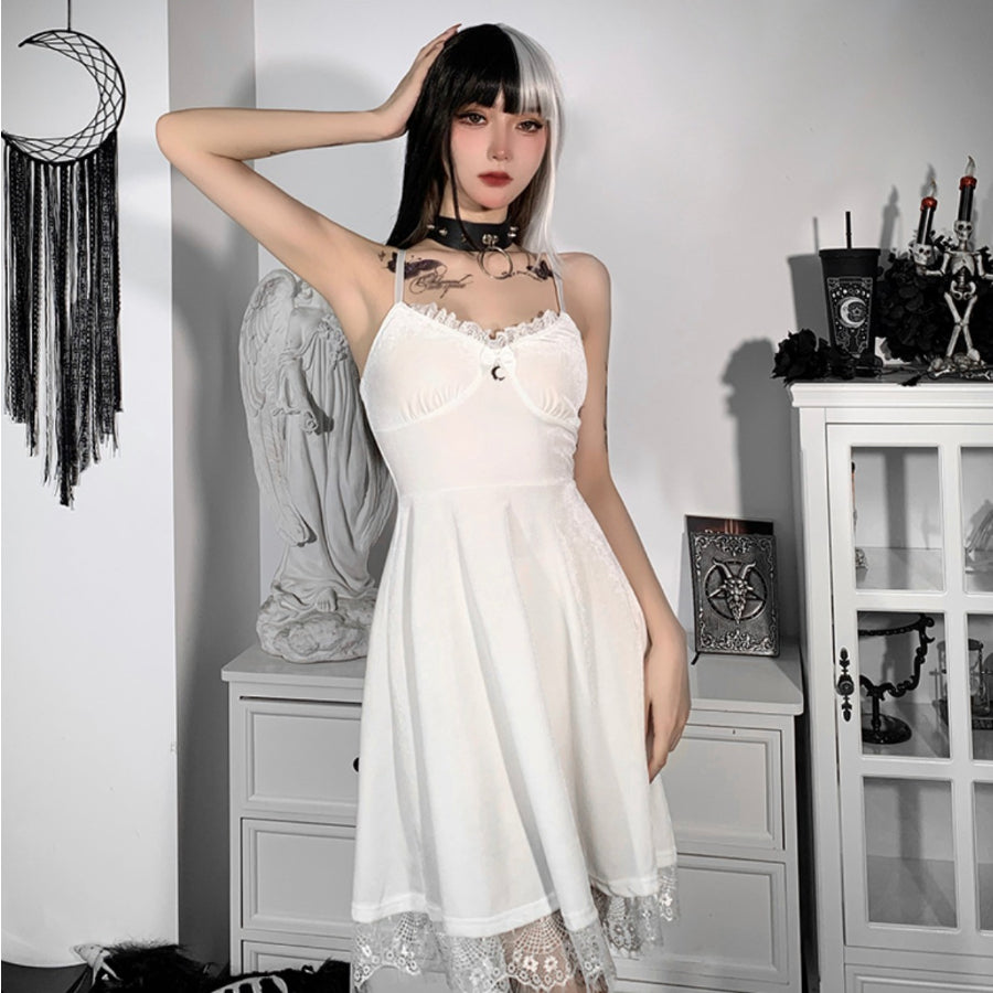 New Style Vintage A-line Short Slip Dress