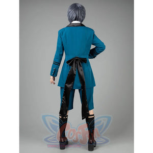 Black Butler Ciel Phantomhive Cosplay Costumes Blue Outfit Mp003218