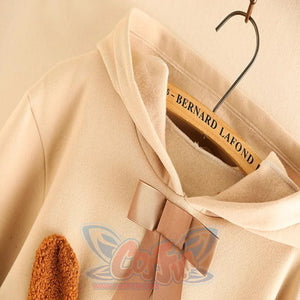 Bowknot Bear Ears Cartoon Hoodie J10005 Sweatshirt