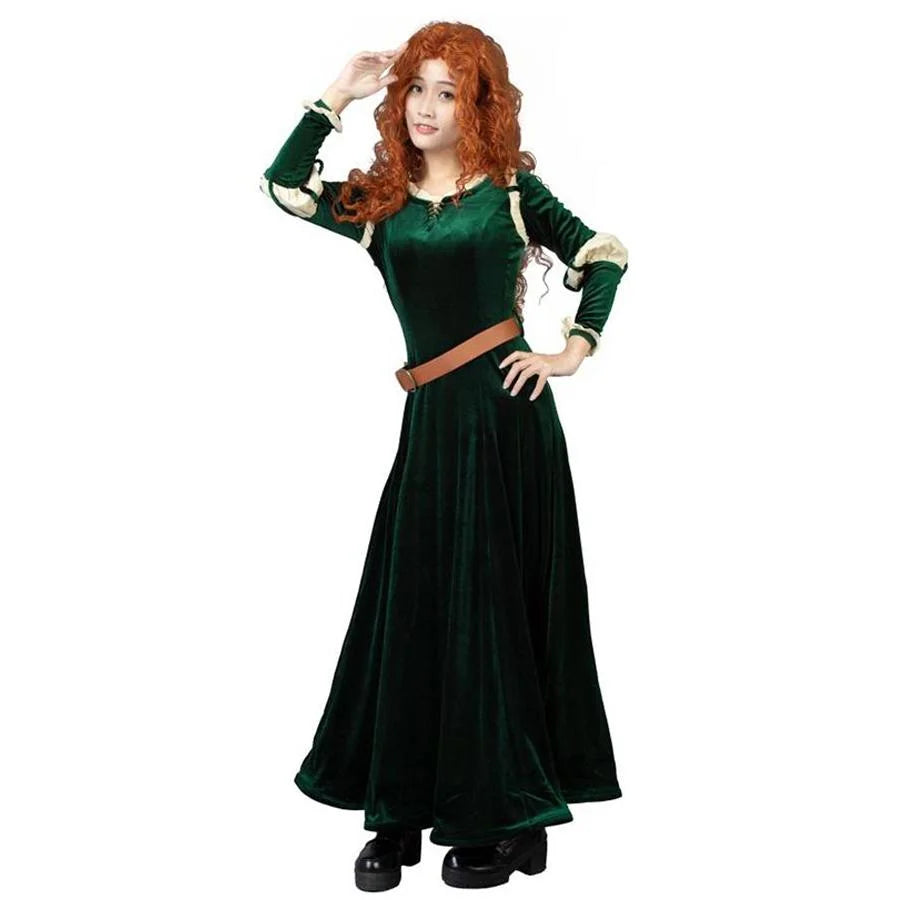 Brave Merida Cosplay Costumes Indigene Retro Dress Mp003883 Xs / Us Warehouse (Us Clients Available)