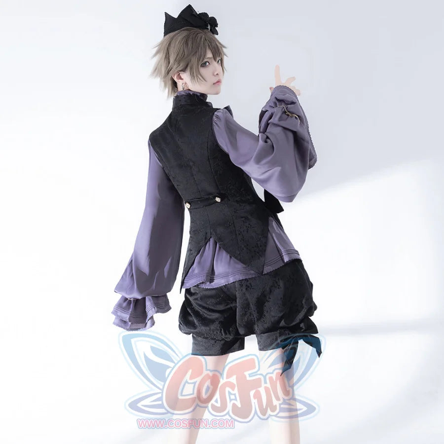 Pre-Sale Hunting Rabbit Retro Cute Cool Jacket Lolita Vest Shorts Ouji Set S23010