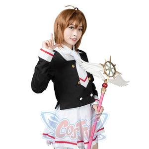 Cardcaptor Sakura Clear Card Kinomoto Uniform Cosplay Costume Mp003941 Costumes