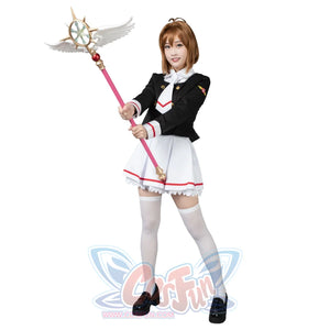 Cardcaptor Sakura Clear Card Kinomoto Uniform Cosplay Costume Mp003941 Costumes