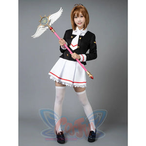 Cardcaptor Sakura Clear Card Kinomoto Uniform Cosplay Costume Mp003941 Costumes