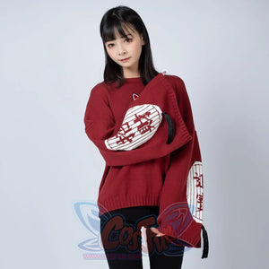 Cartoon Fox Face Embroidery Tassels Sweater Pullover Mp005913 Sweatshirt