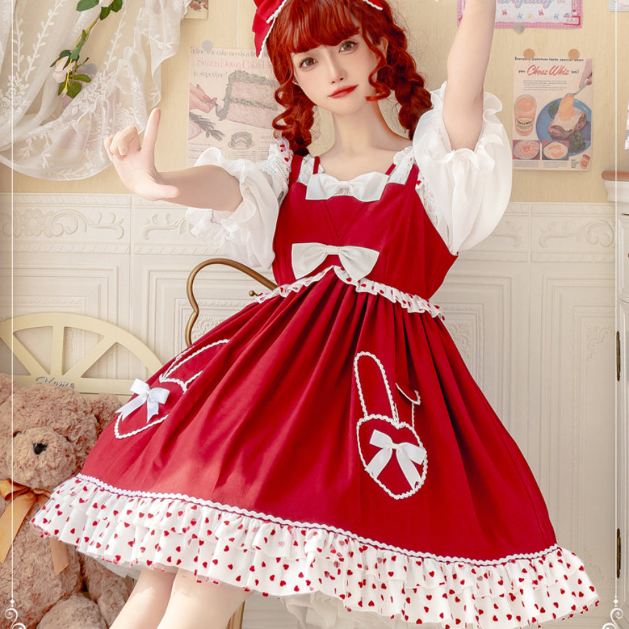 Rabbit Jam Sweet and Lovely Princess Lolita Jumper Skirt