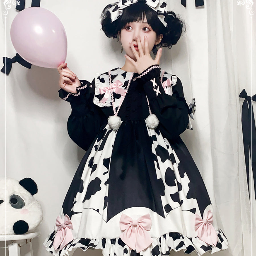 Sweet and Lovely Lolita Long Sleeve Dress