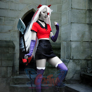 Hazbin Hotel Vaggie Cosplay Costume C08949 Costumes