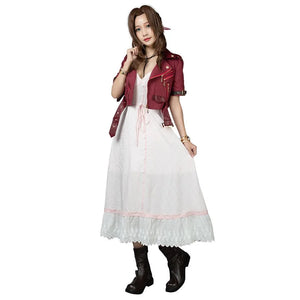 Crisis Core - Final Fantasy Vii Aerith Gainsborough Cosplay Costume Mp005508 Costumes