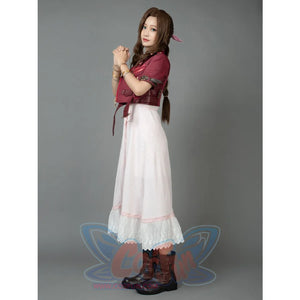 Crisis Core - Final Fantasy Vii Aerith Gainsborough Cosplay Costume Mp005508 Costumes