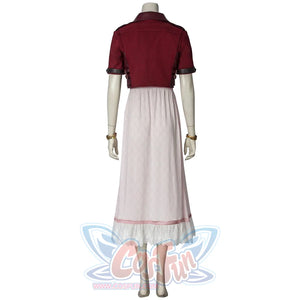 Crisis Core - Final Fantasy Vii Aerith Gainsborough Cosplay Costume Mp005508 Costumes