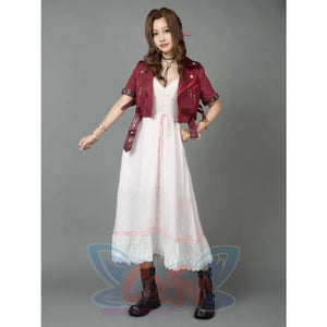 Crisis Core - Final Fantasy Vii Aerith Gainsborough Cosplay Costume Mp005508 Costumes