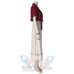 Crisis Core - Final Fantasy Vii Aerith Gainsborough Cosplay Costume Mp005508 Costumes