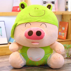 Cute Animal Transform Mcdull Pig Monster Spiderman Superman Minion Cos Props Gift Frog / 35Cm