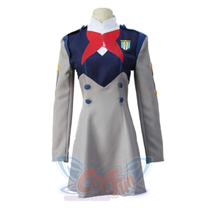 Anime Darling In The Franxx Cos Hiro Ichigo Zero Two Miku Kokoro School Uniform Cosplay Costume Sets