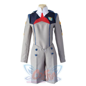 Anime Darling In The Franxx Cos Hiro Ichigo Zero Two Miku Kokoro School Uniform Cosplay Costume Sets