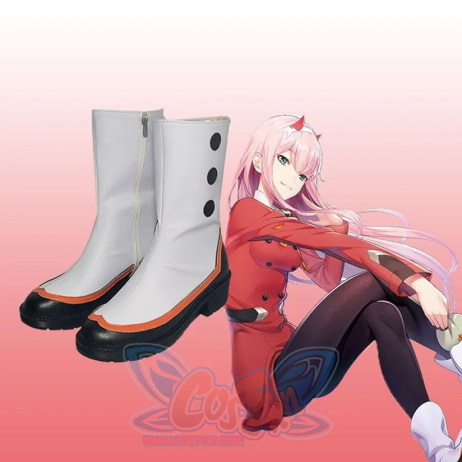 Darling In The Franxx Zero Two Cosplay Boots / Shoes Medium Top Mp005852 &