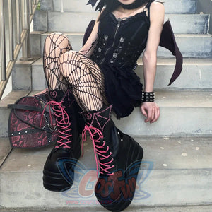 Original Cool And Spicy Lolita Thick Soled Boots