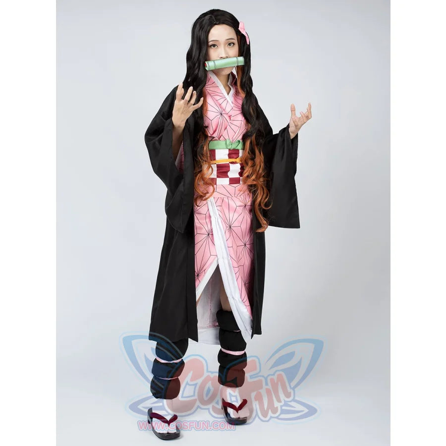 Demon Slayer: Kimetsu No Yaiba Kamado Nezuko Cosplay Costume Mp005091 Costumes