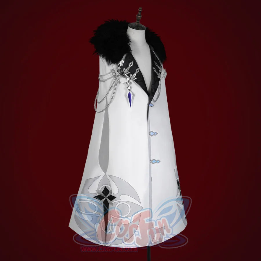 Genshin Impact Fatui Harbinger Rooster Pulcinella Cape Cosplay Costume C07579 A Costumes