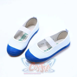 Game Doki Literature Club Cosplay Shoes Sayori Yuri Natskuki Sports For Women Blue Red Blue /