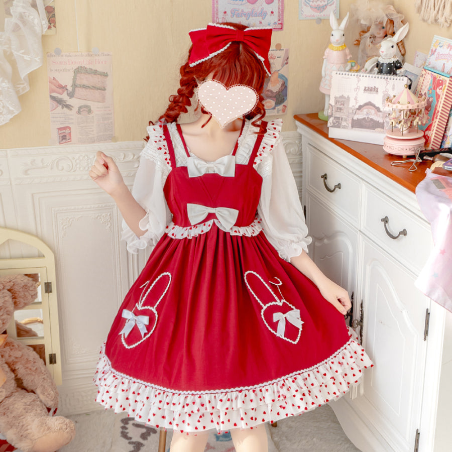 Rabbit Jam Sweet and Lovely Princess Lolita Jumper Skirt