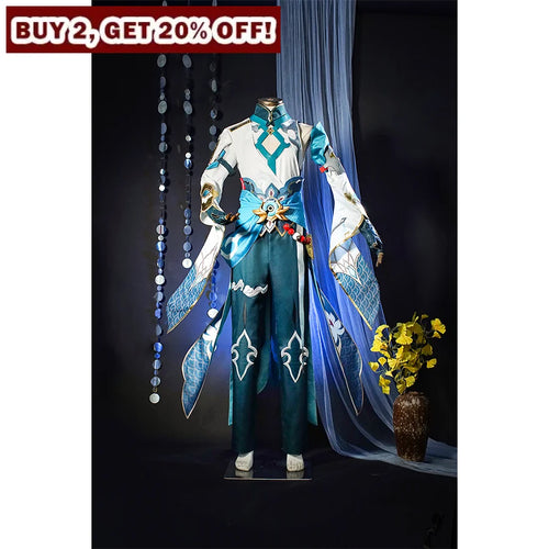 Honkai: Star Rail Dan Heng Imbibitor Lunae Cosplay Costume C08164 Aa Men / Xs Costumes