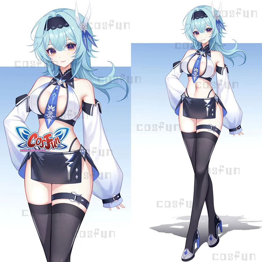 Deposit COSFUN Gesnhin Impact Eula Derivative Cosplay Costume - cosfun