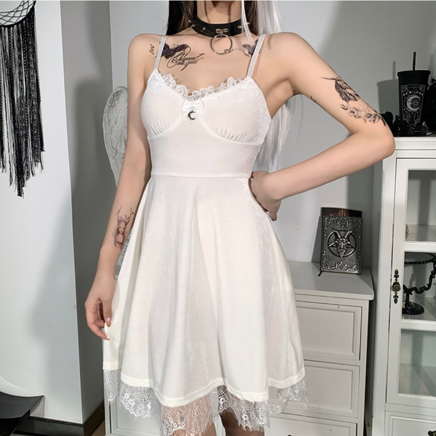 New Style Vintage A-line Short Slip Dress