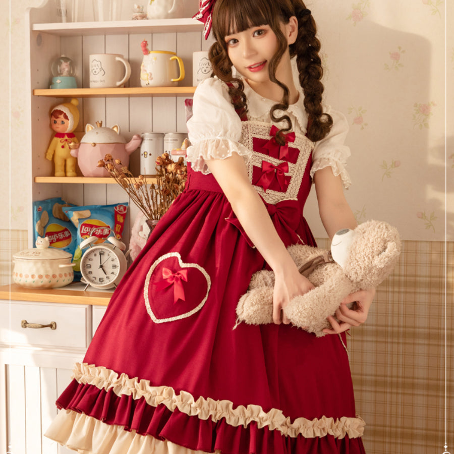 Summer Sweet and Lovely Lolita Jumper Skirt