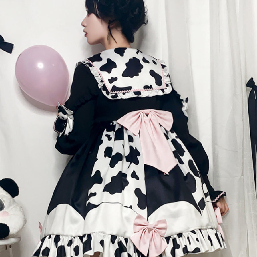 Sweet and Lovely Lolita Long Sleeve Dress