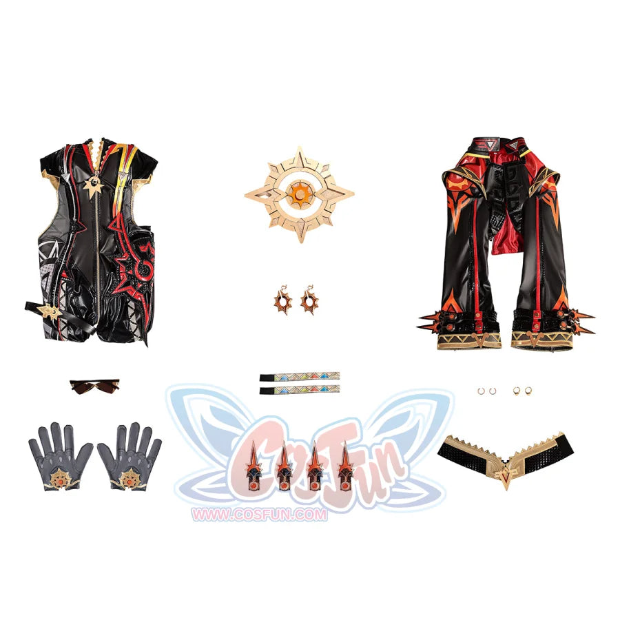 Genshin Impact Pyro Archon Mavuika Cosplay Costume C09174 Aa Costumes