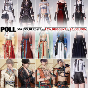 【Poll】Deposit Love And Deepspace Cosplay Costumes Aaa