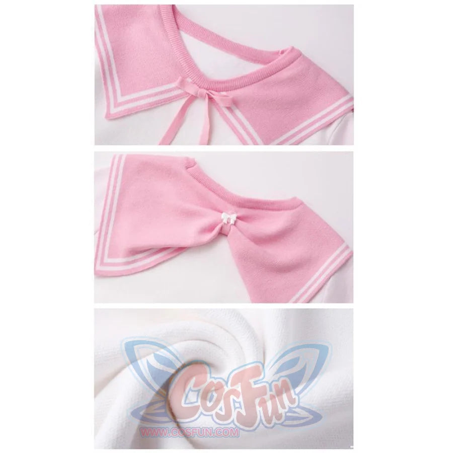 Fashion Sweet Bow Sailor Idea Tie Knitted Sweater Mp006032 Sweatshirt