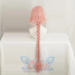 Fate Apocrypha Astolfo Cosplay Wig Bob Hair Braid Fgo Wigs