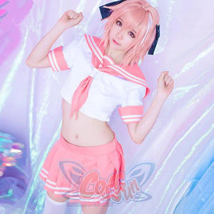 Fate/grand Order Fgo Apocrypha Rider Astolfo Jk School Uniform Cosplay Costume Mp006140 Costumes