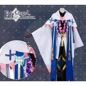 Fate/grand Order Magus Of Flowers Merlin Cosplay Costume Halloween Full Stage Costumes