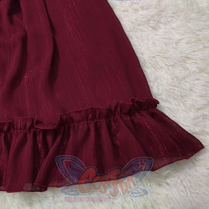 Vintage And Elegant French Chiffon Lolita Jumper Skirt