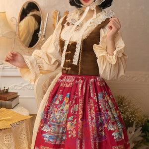 Bavaria Style Elegant Lolita Short Skirt